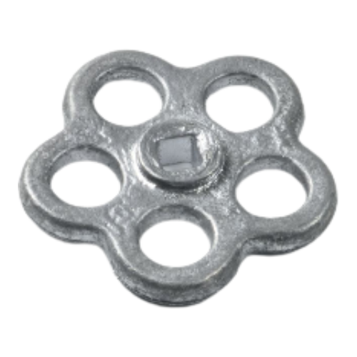 Маховик вентиля пожарного крана (11х11 мм)