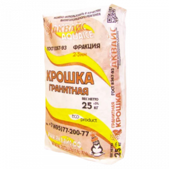 Антигололедный реагент Аквайс [крошка гранитная, 25 кг]
